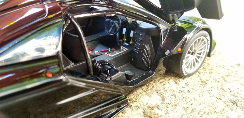 You can see one finished and painted new hinge here